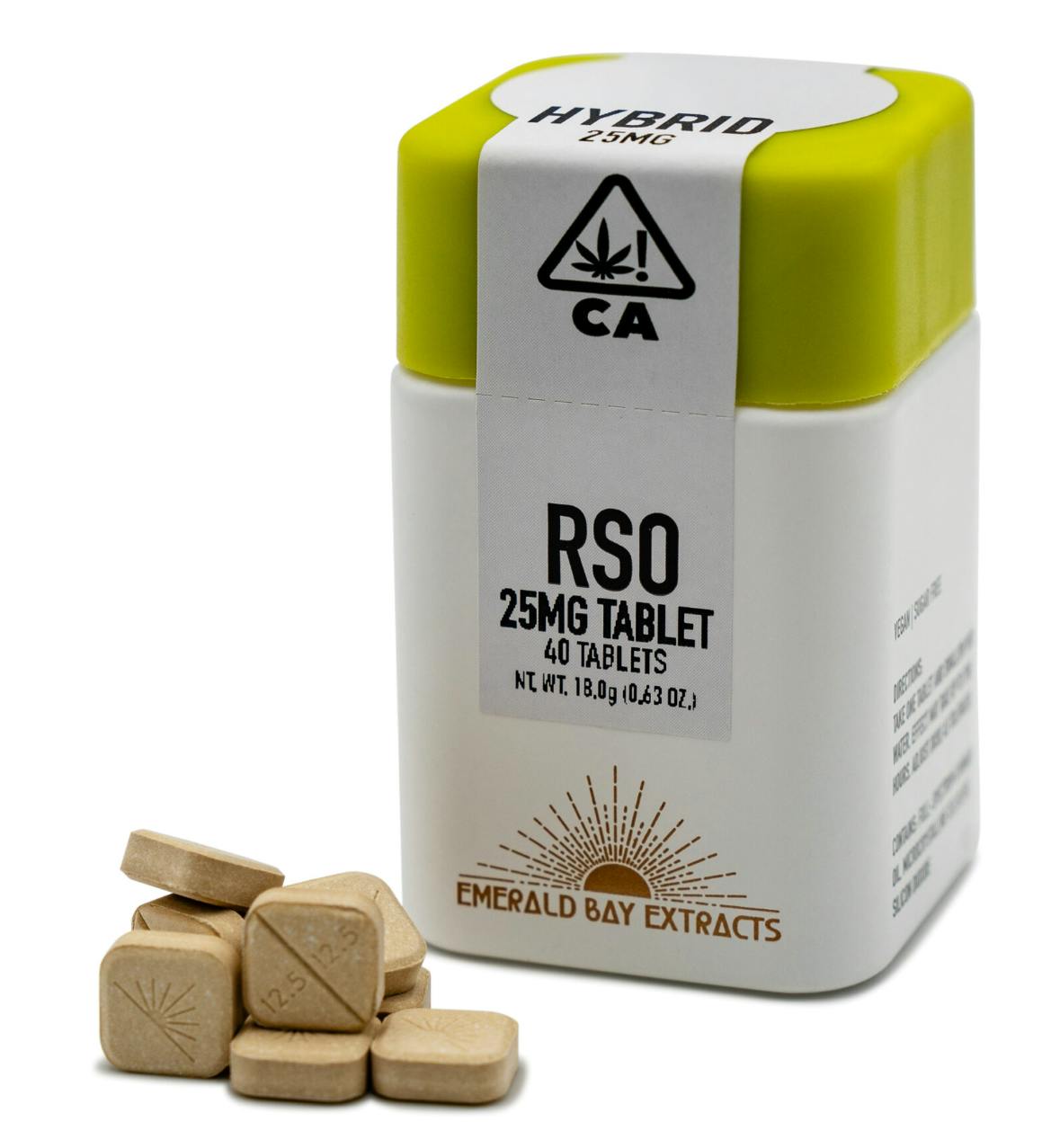 TROPICAL GELATO 1000MG 40CT HYBRID CAPSULES