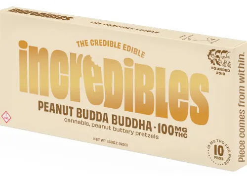 Peanut Budda Buddha – 10pk/100mg (10mg THC each)-active