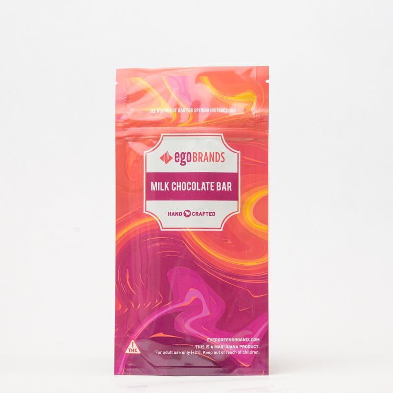 EGO Brands - Sugar-Free Dark Chocolate Bar (H) (100mg)