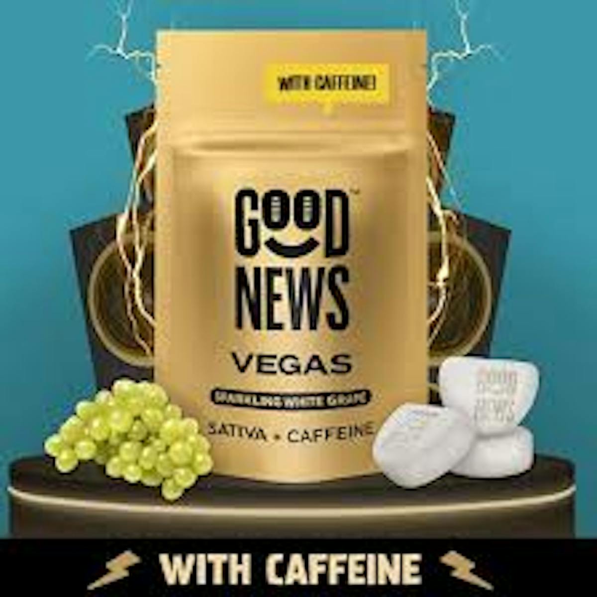 Image of Vegas Sparkling White Grape Gummies