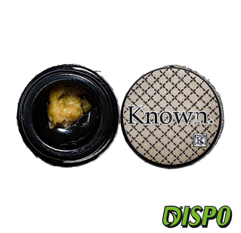 Known - Master Lemans 1G Live Hash Rosin