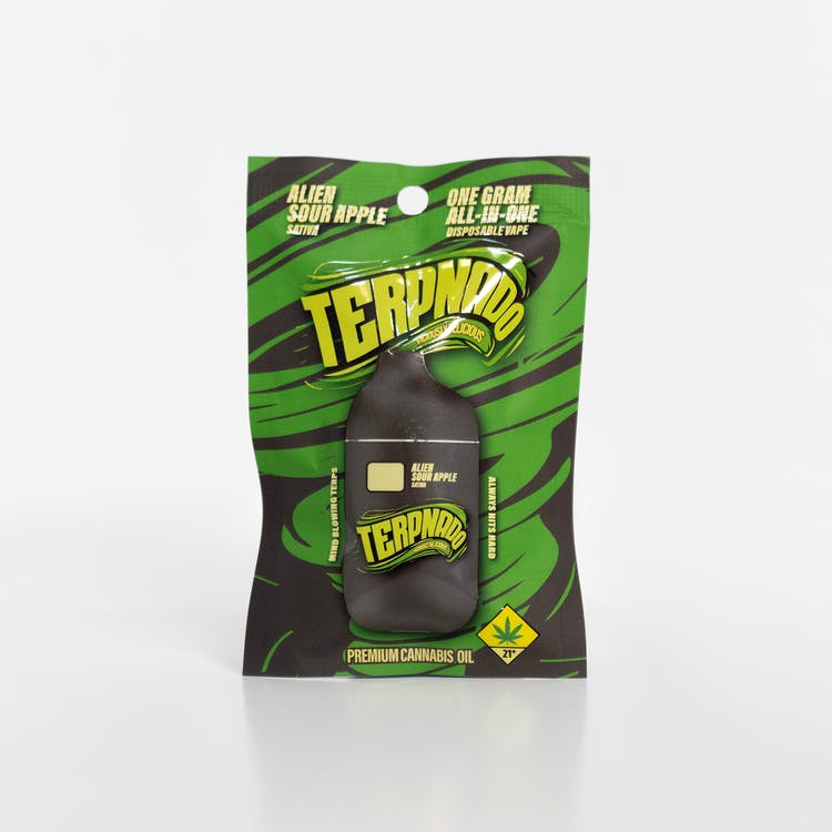 Terpnado: Alien Sour Apple - Disposable Cartridge