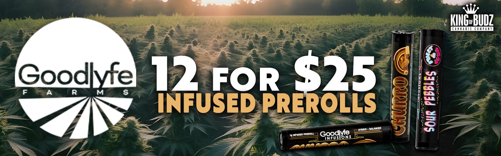 12/$25 Goodlyfe Pre-Rolls