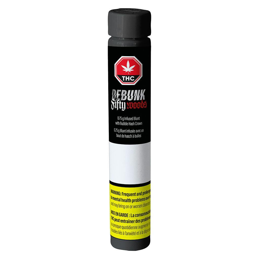 Debunk - fifty woods triple infused blunt - 1x0. 75g