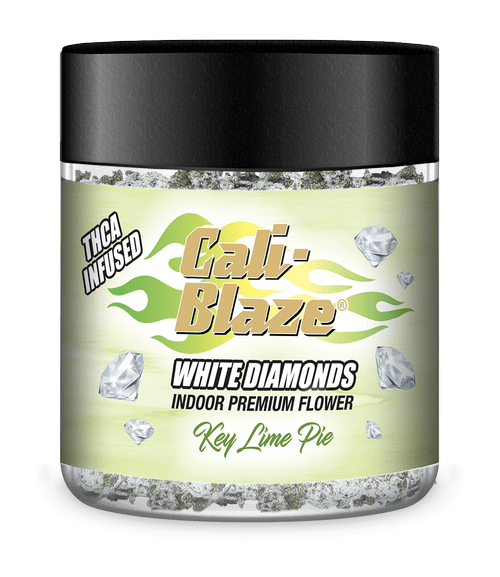 Cali-Blaze | White Diamond Frosted Flower - 3.5g - Key Lime Pie