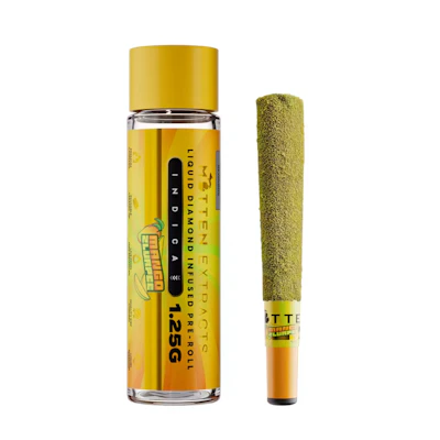 Mitten Extracts - 1.25g Infused Preroll - Mango Zlurpee (I) - PRE_ROLLS by Mitten Extracts at King of Budz