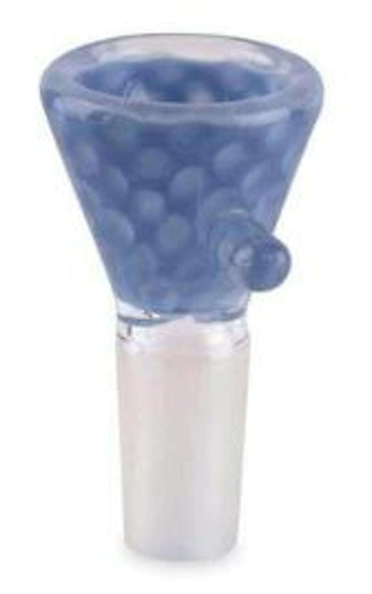 Image of 14mm Blue Slyme Honeycomb Bowl