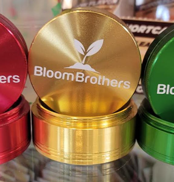 2.5" 4 Piece Cali Crusher x Bloom Brothers Grinder - Gold