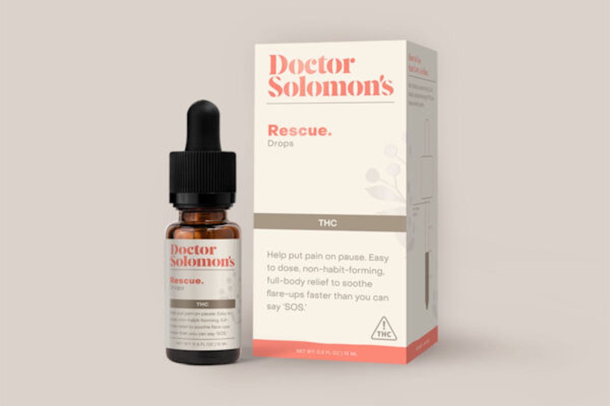 Photo of Dr. Solomon’s Rescue Tincture 100mg