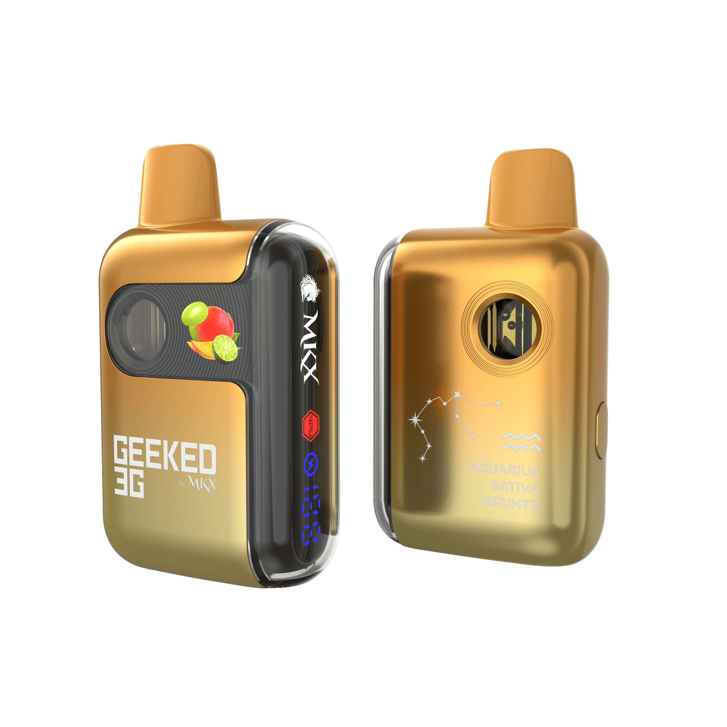 Grant Vape Pomegranate Blast Ice Off Stamp Ice Cube Replacement Pod Gruntz  | 3G Disposable Vape | Wayne-Smilez