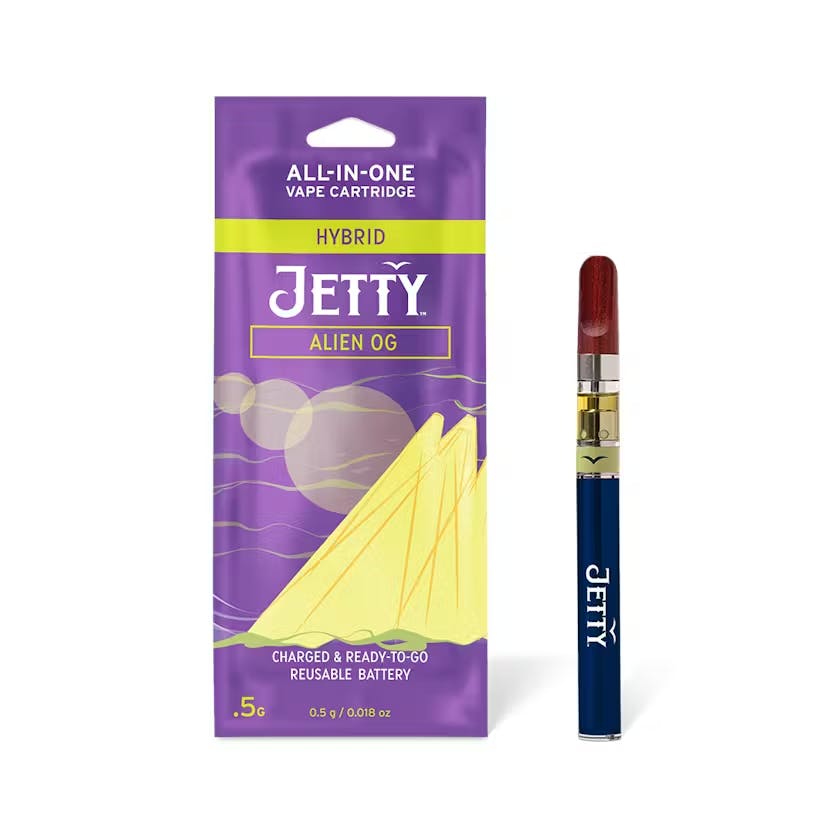 Jetty AIO Vape | 0.5g | Alien OG