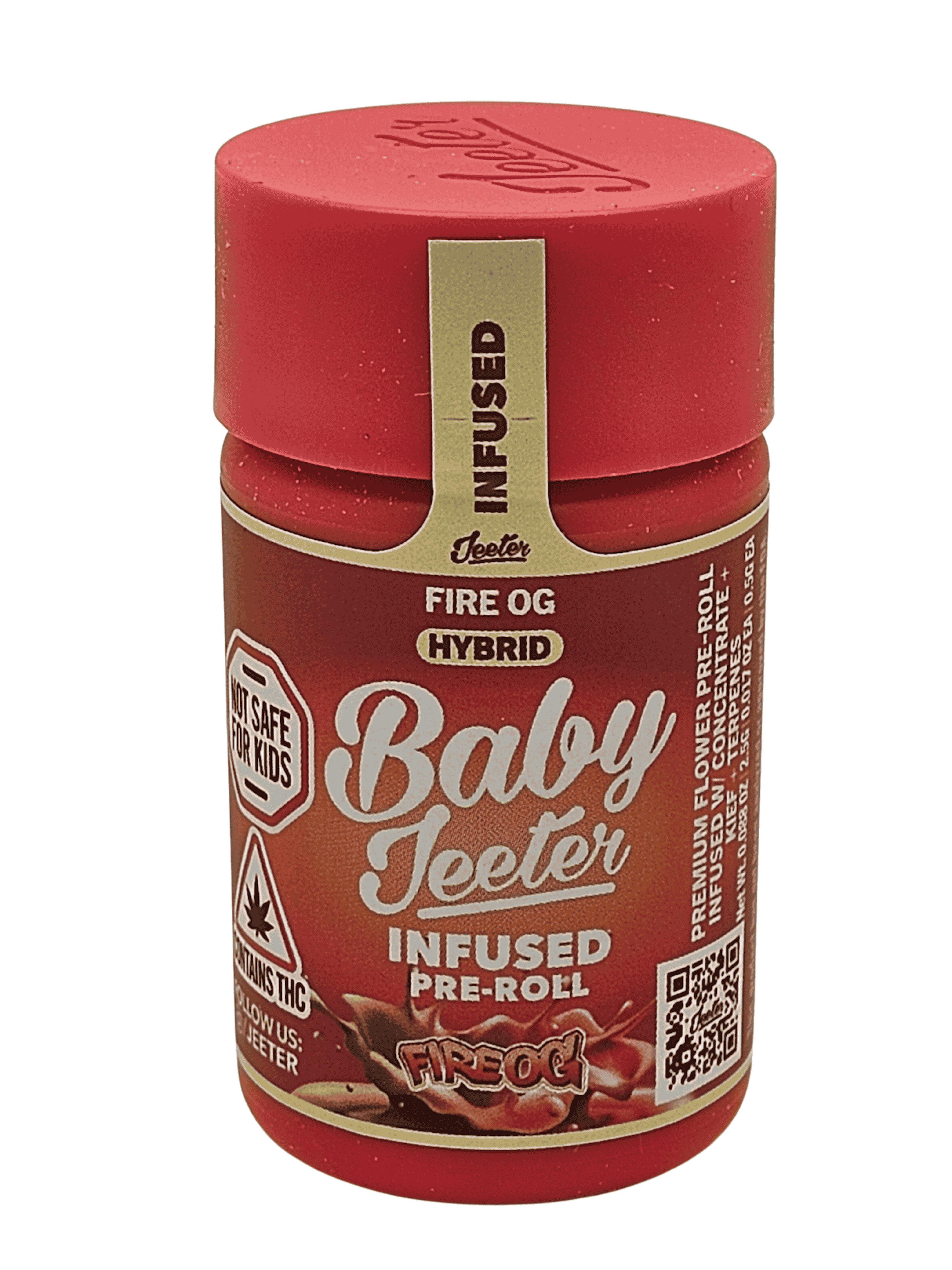 Baby Jeeter | Fire OG | Infused Preroll