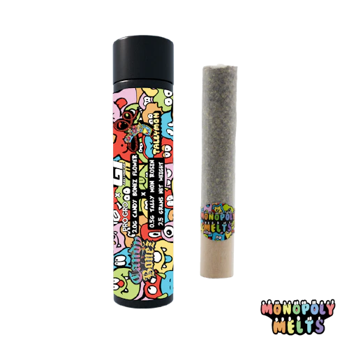 Monopoly Melts - 2.5g Hash Rosin Infused Donut - Candy Bonez x Tallymon