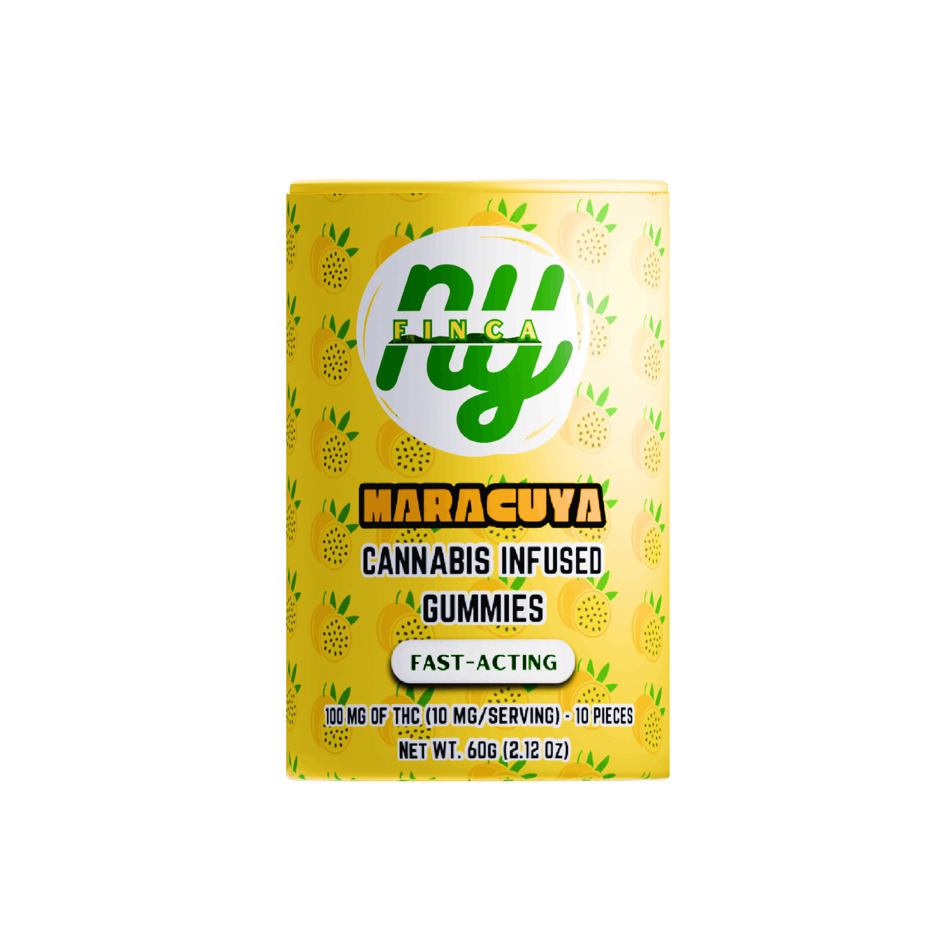 NY Finca Gummies | 10pk (10mg) | Maracuya (Passionfruit)