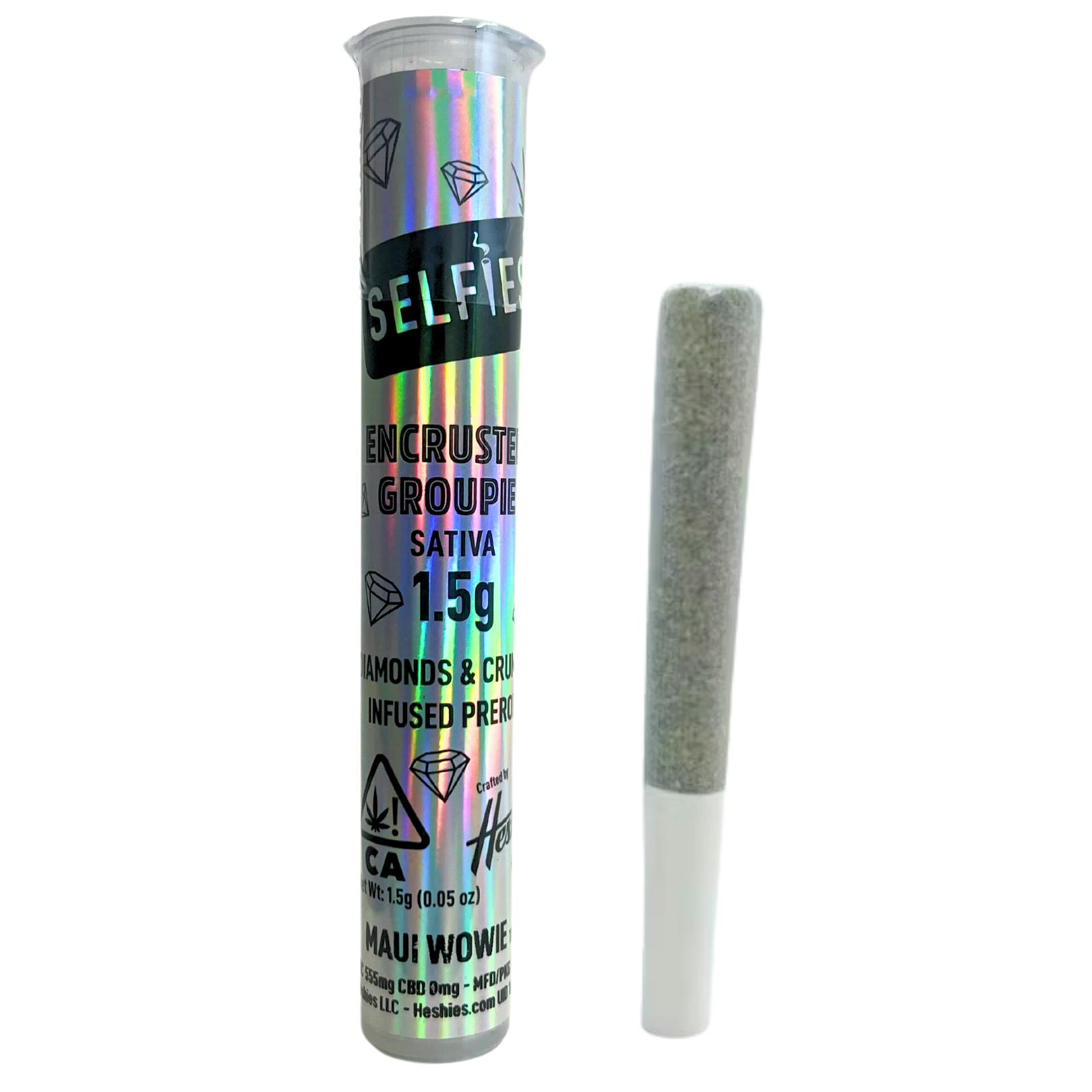 MAUI WOWIE DIAMOND & CRUMBLE INFUSED PREROLL