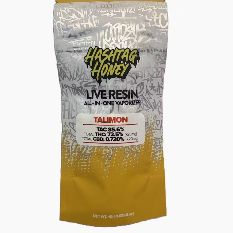 HASHTAG HONEY Hashtag Honey - Talimon - Live Resin Disposable Vape