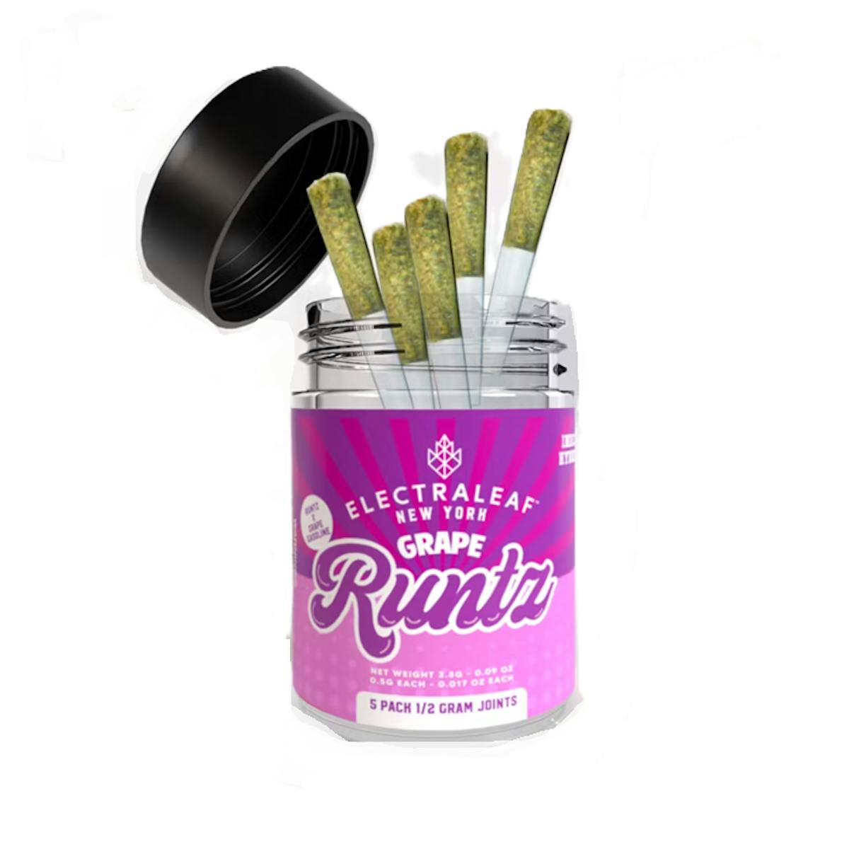 Photo of Electraleaf | Grape Runtz | Pre-Rolls 5×0.5g