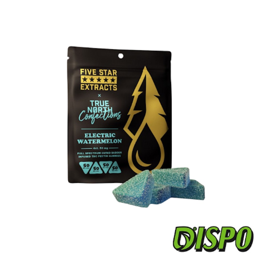Five Star - Electric Watermelon Full Spectrum 200mg Gummies
