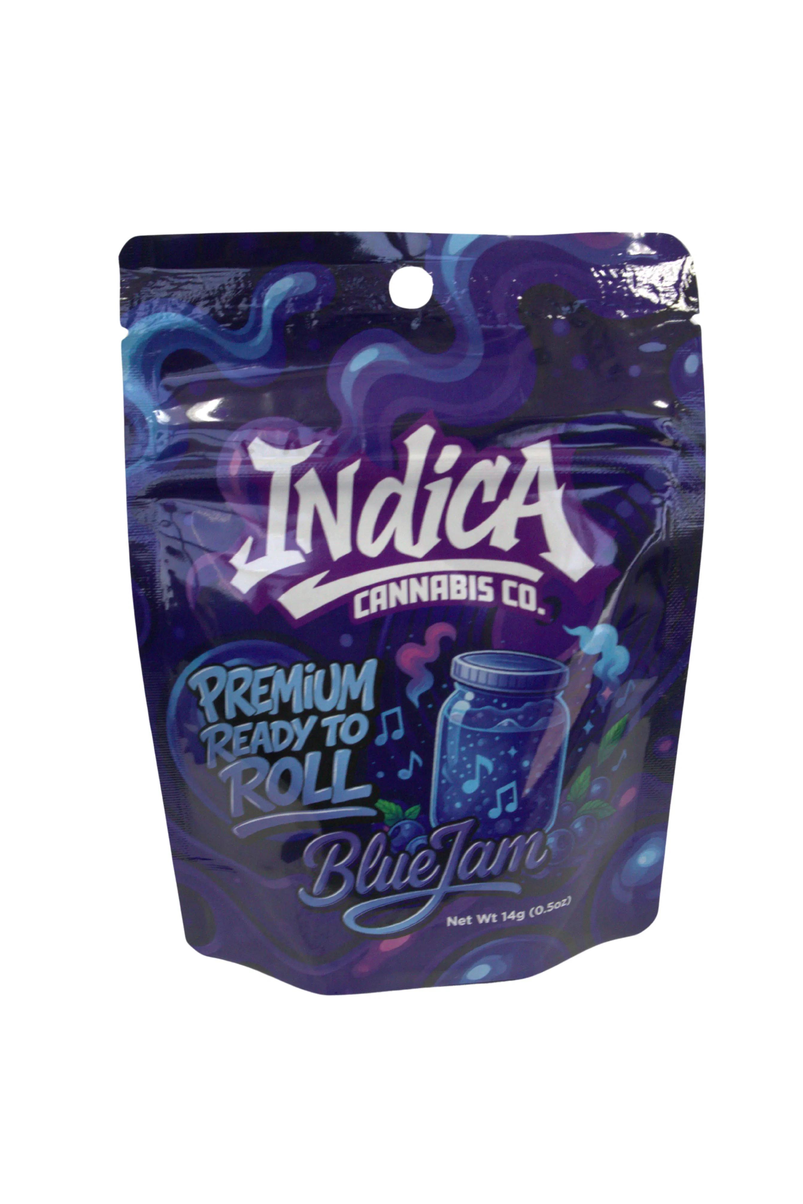 Indica Cannabis Co - Ready to Roll Premium Shake - Blue Jam (I
