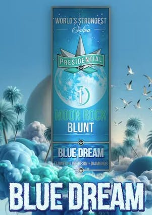 Presidential Blue Dream 1.5g Moonrock Infused Blunt