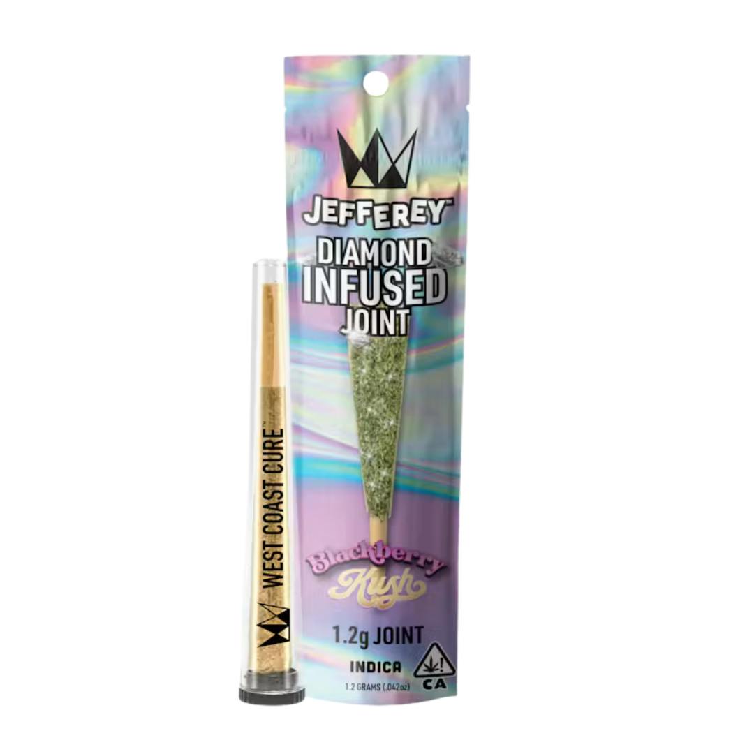 BLACKBERRY KUSH LIVE RESIN DIAMONDS PREROLL