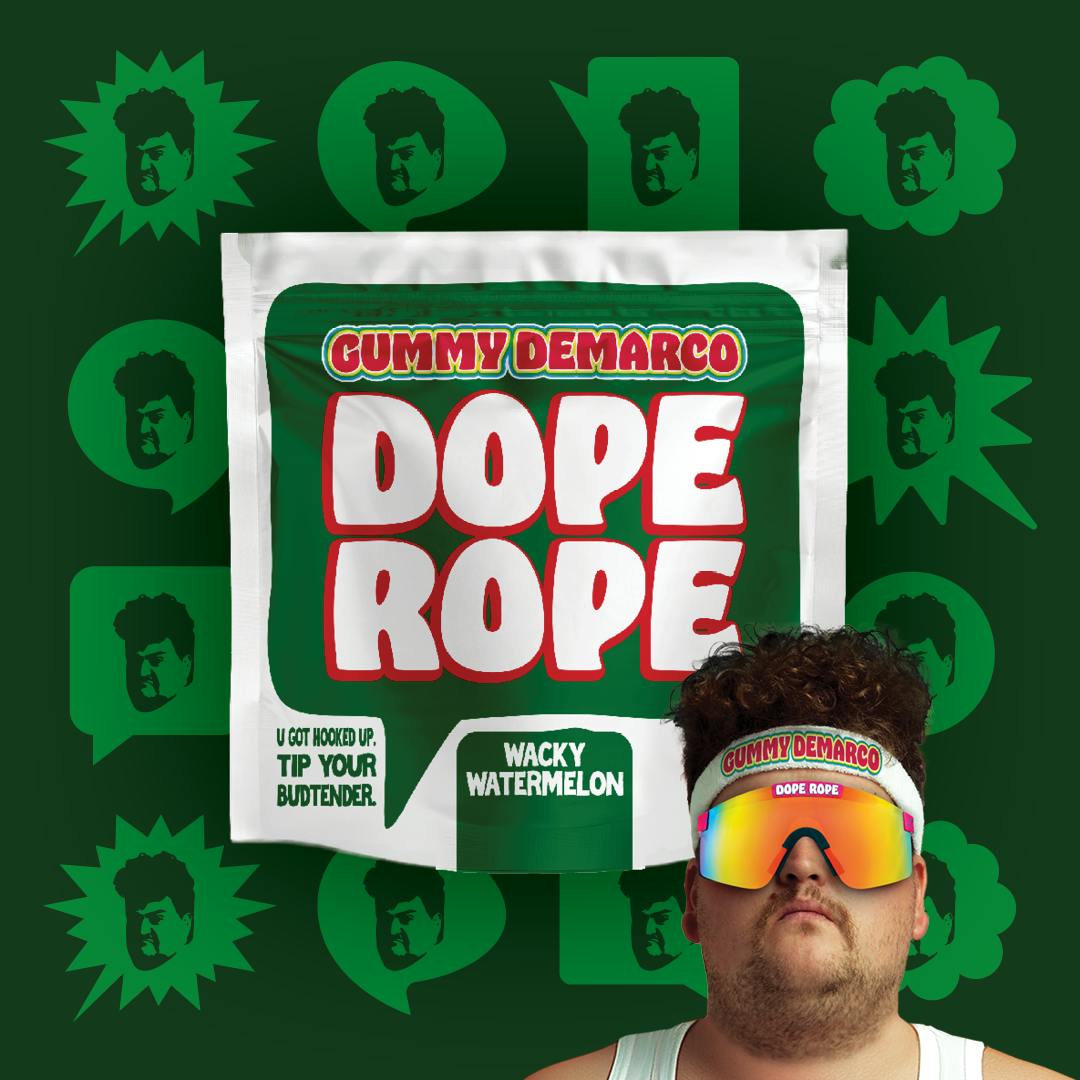 Product: DOPE ROPE | Wacky Watermelon | 200MG | Premium Gummy Rope