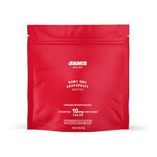 JAMS
Ruby Red Grapefruit | Hybrid | Gummies | 100mg