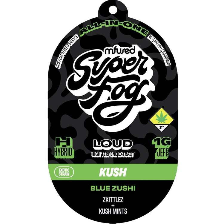 Super Fog Super Fog: Blue Zushi (Kush) - Loud High Terpene Extract