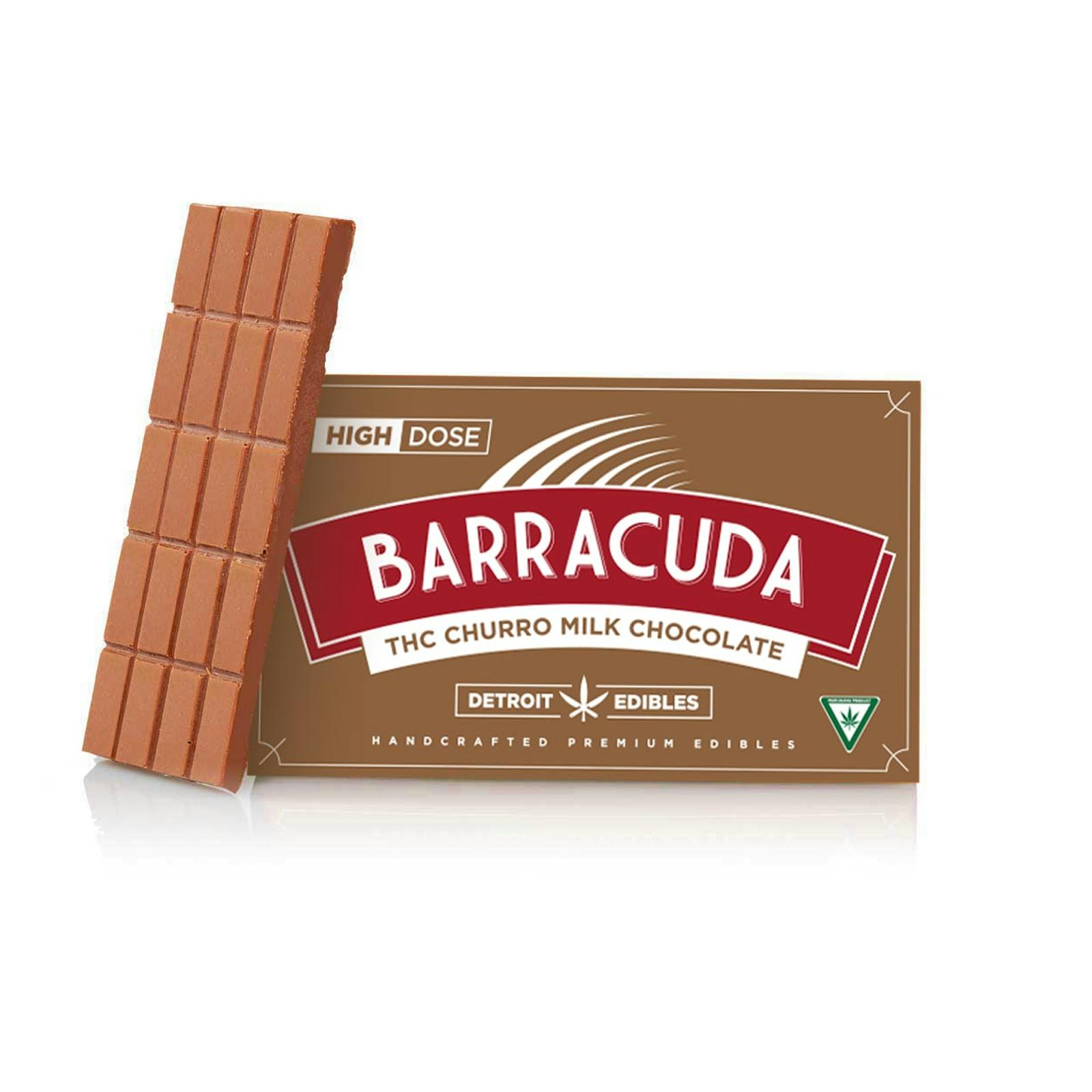 Barracuda THC Bar - Milk Chocolate Churro