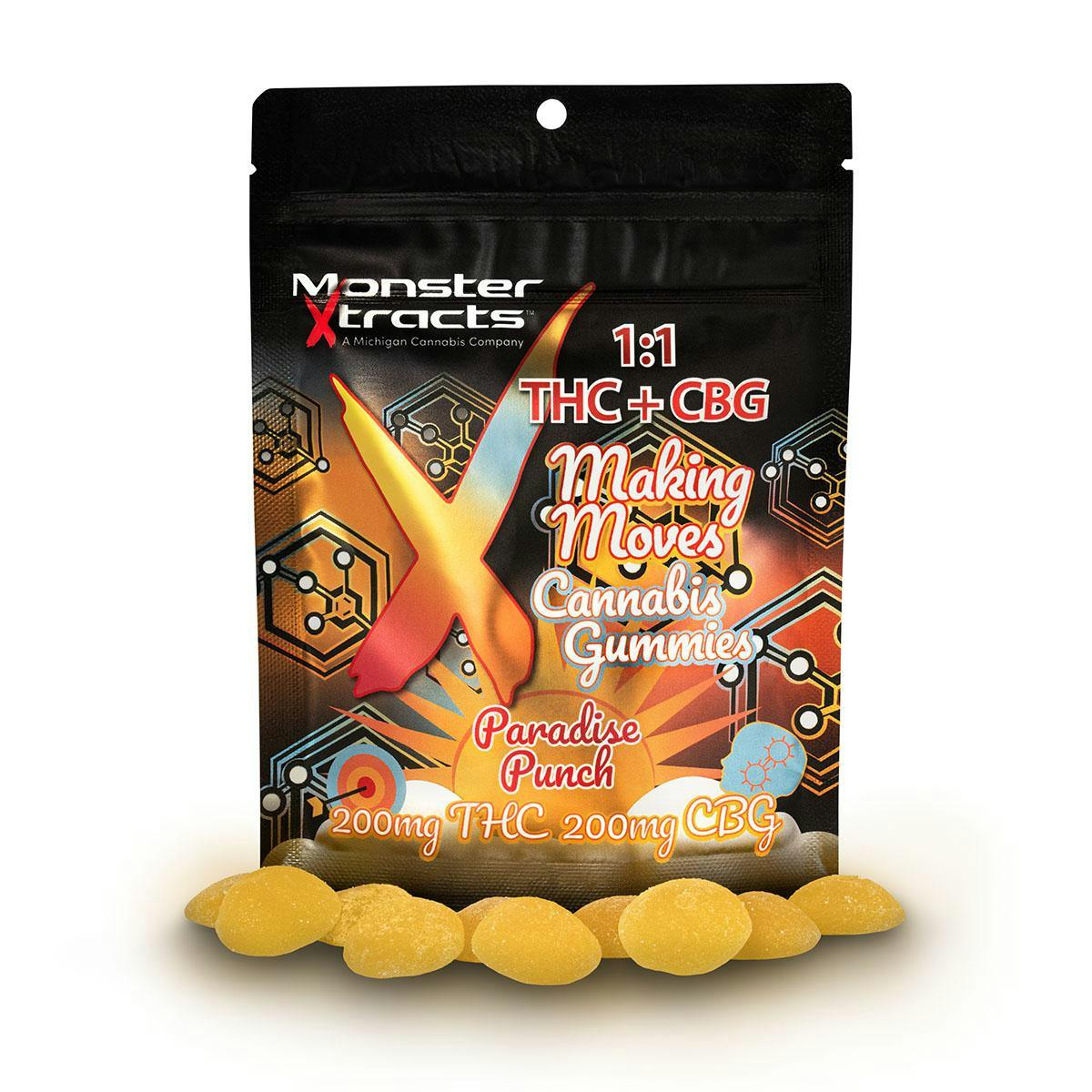 CBD THC Gummies, For Recreational Buzz