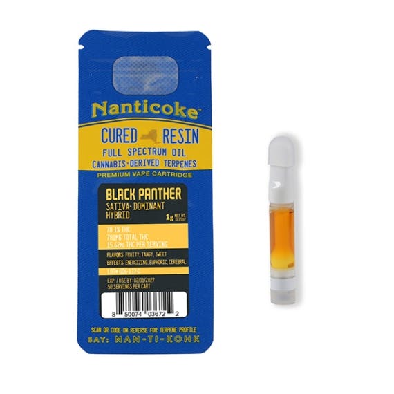 Nanticoke | Black Panther | 510 Cart | 1g