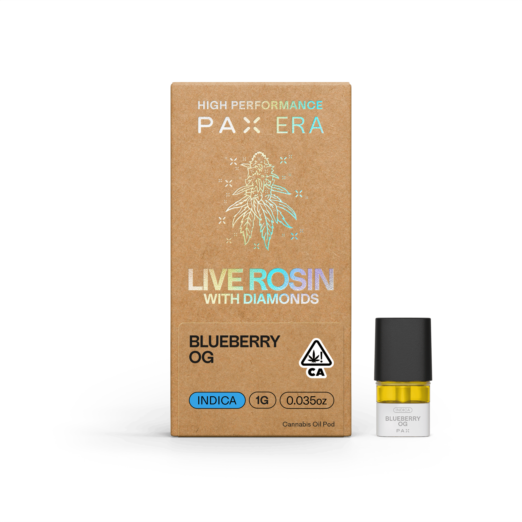 delta 9 thc vape Live Rosin with Diamonds | Blueberry OG 1g | Pod