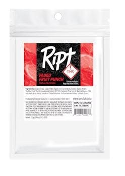 Ript Faded Fruit Punch Sativa Gummies 100mg | Lightshade (Dayton 