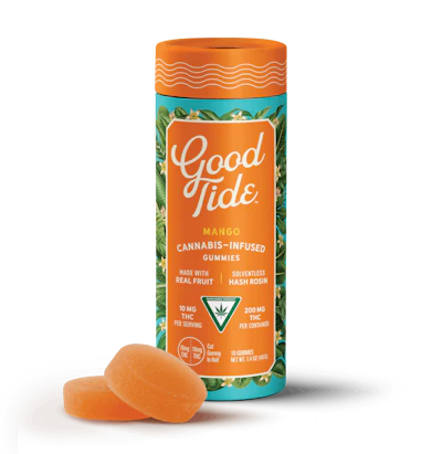 Good Tide - 200mg Hash Rosin Gummies - Mango (I)