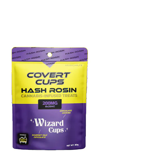Wizard Cups 8 pk - Hash Rosin Infused - 200mg • Pure Options