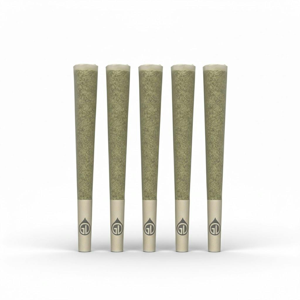 Green Dot Labs: A5 Wagyu + Bicycle Day Live Resin Rolls 5pk | Trulieve