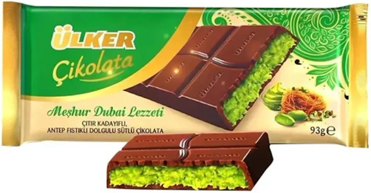 Exotic Ulker Dubai Chocolate – Meshur Dubai Lezzeti (35g) N/A
