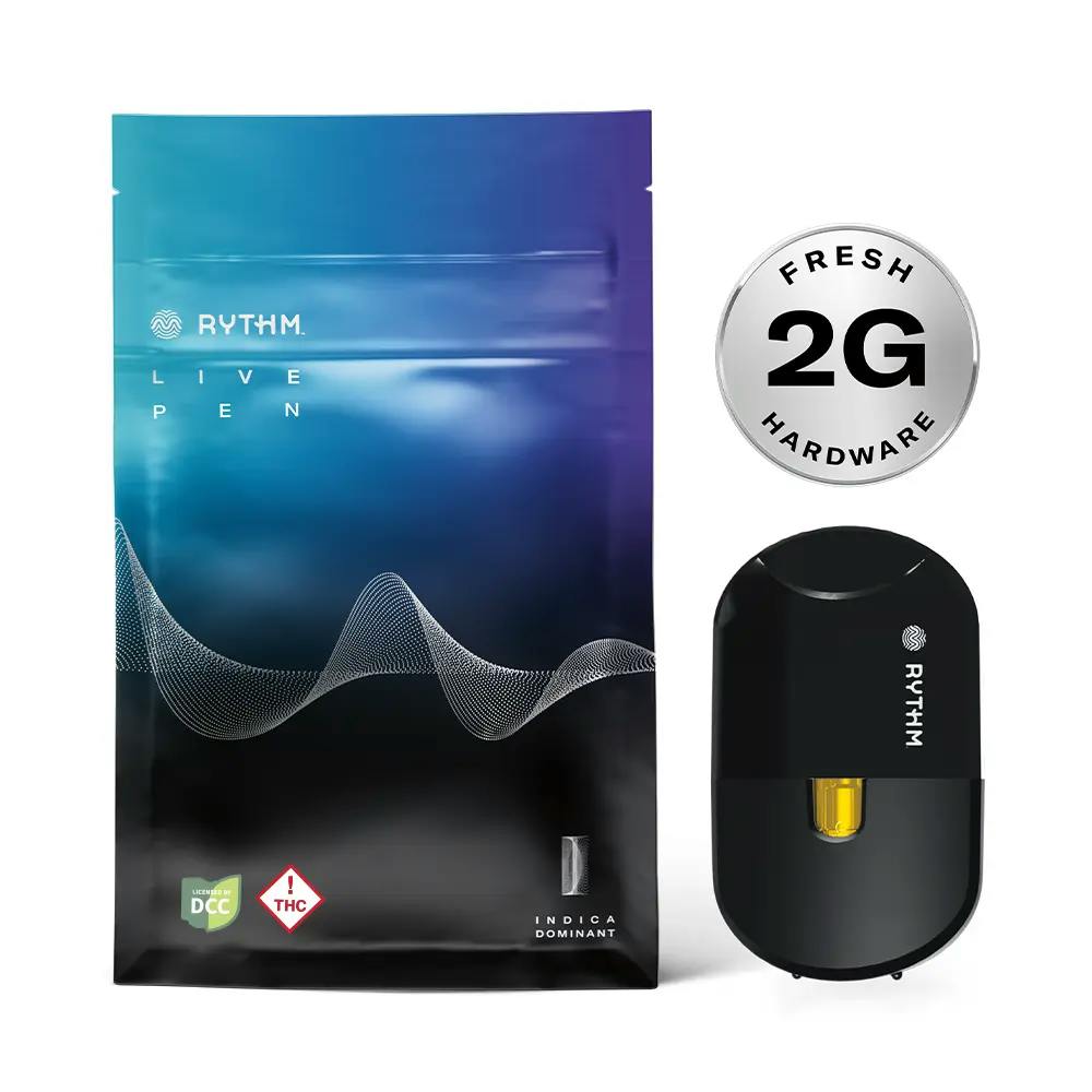 Rythm: White OG - Live Resin Disposable 2g