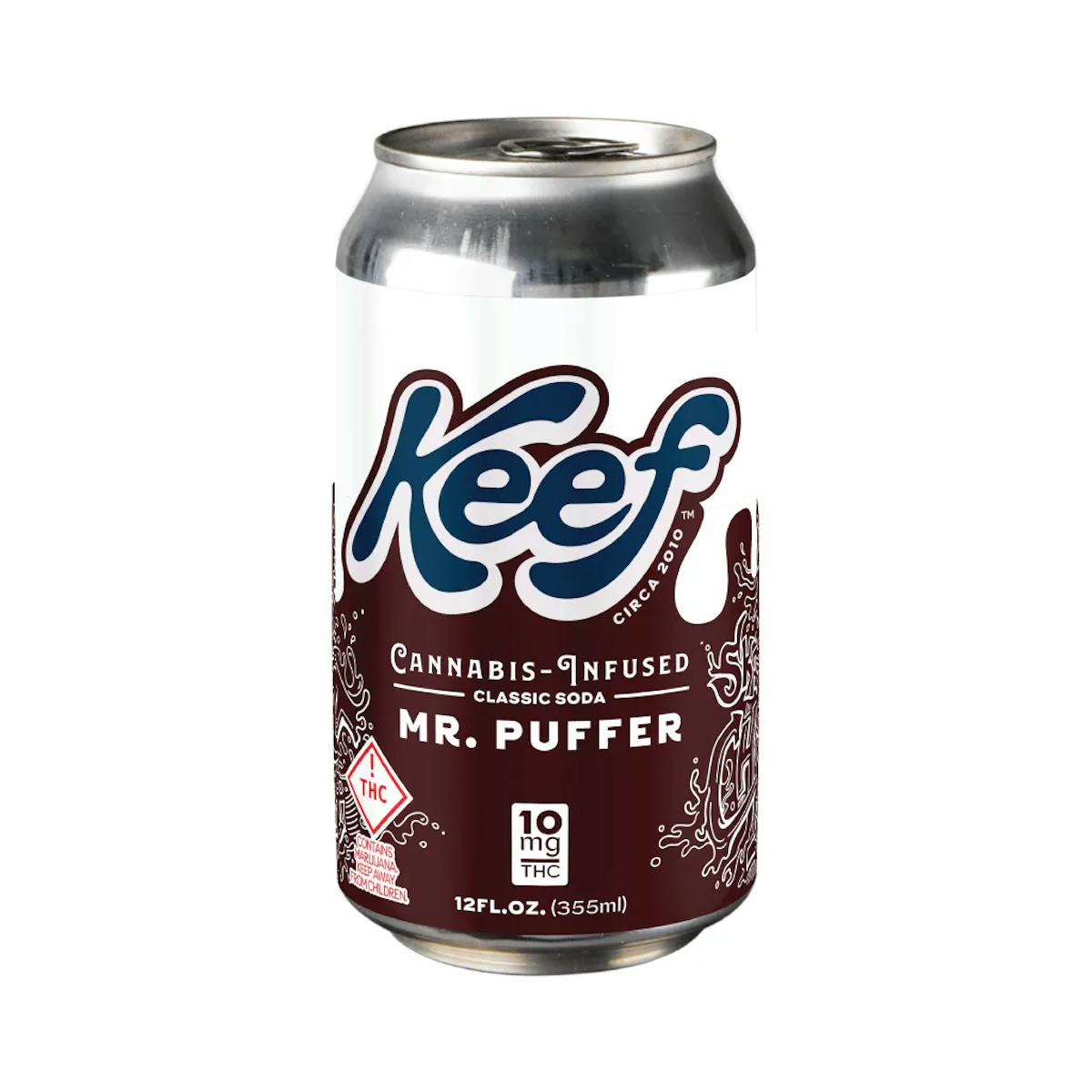 Photo of Keef 100mg MR. PUFFER XTREME Cannabis Infused Classic Soda