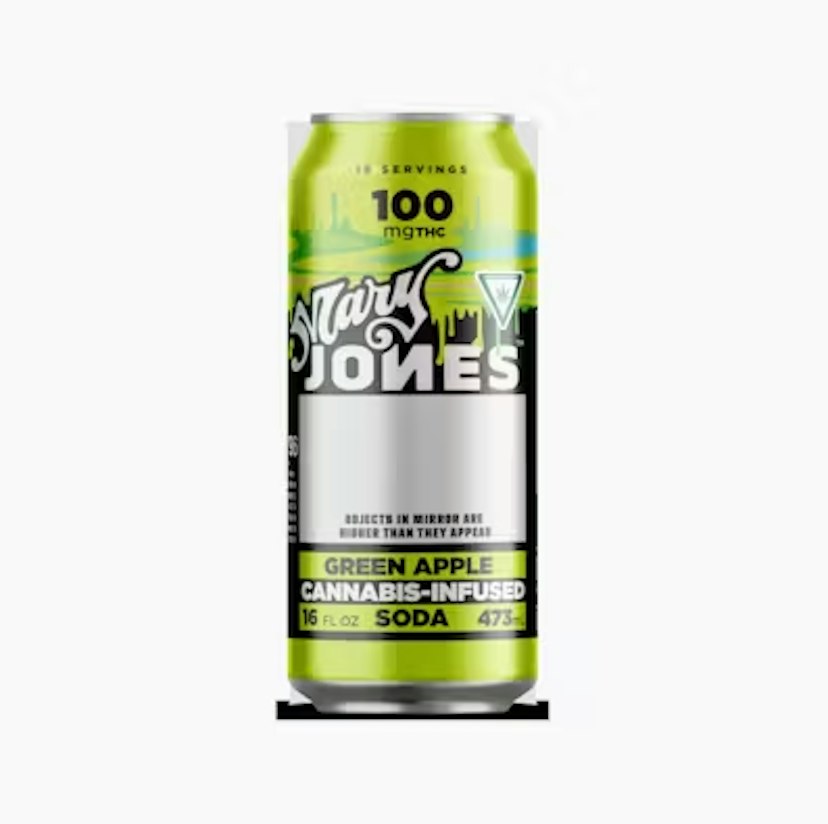 Mary Jones | 100mg Soda | Green Apple