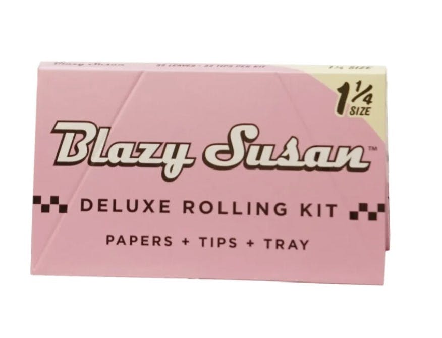 Blazy Susan - Pink 1 1/4 Rolling Papers