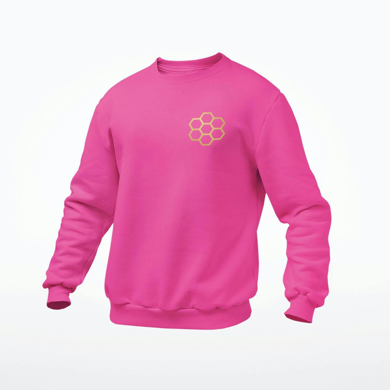 Hot hotsell pink crewneck