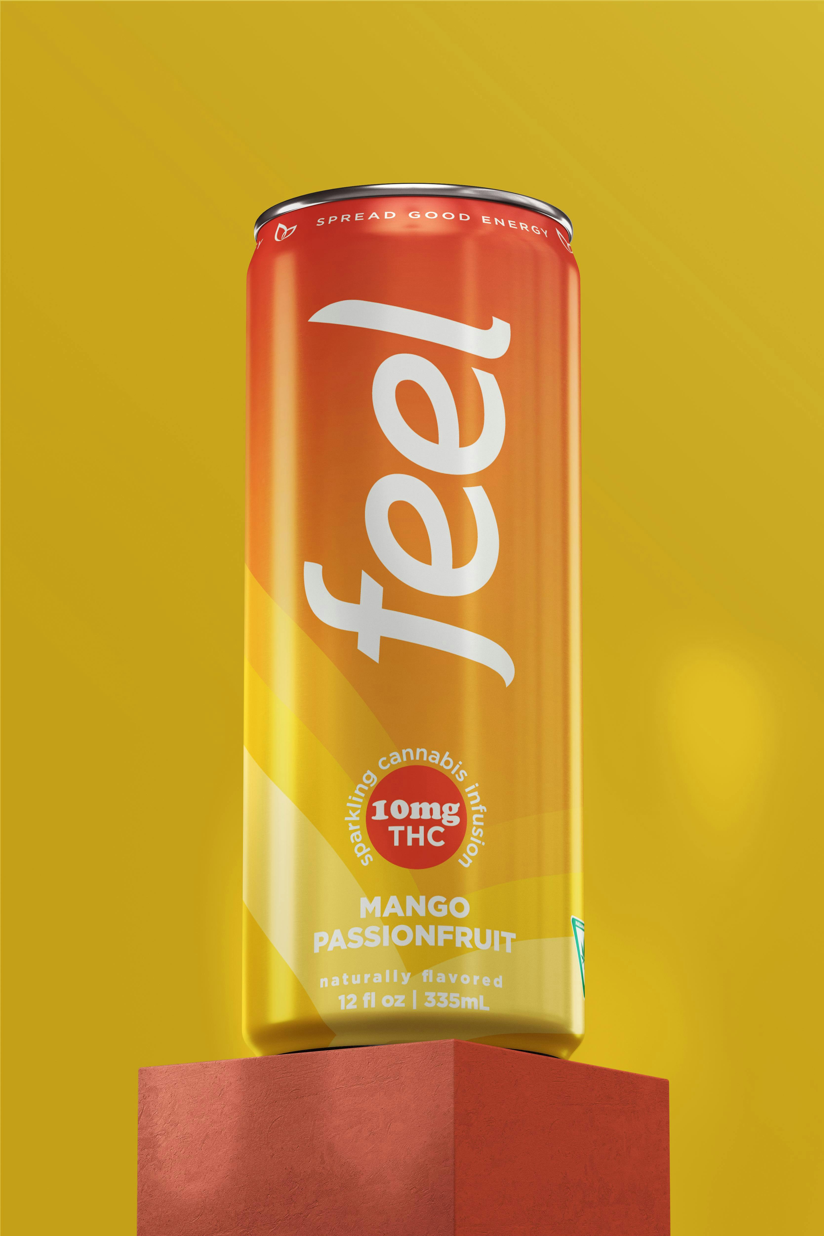 Feel Energy - 10mg Sparkling Drink - Mango Passion Fruit