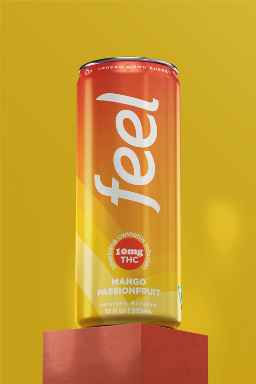 Feel Energy - 10mg Sparkling Drink - Mango Passion Fruit