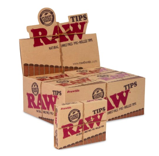 RAW Pre-rolled Tips  | 20pk - ACCESSORIES cannabis product, N/A