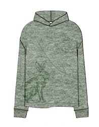 Natures Heritage Hoodie Tee Agave M