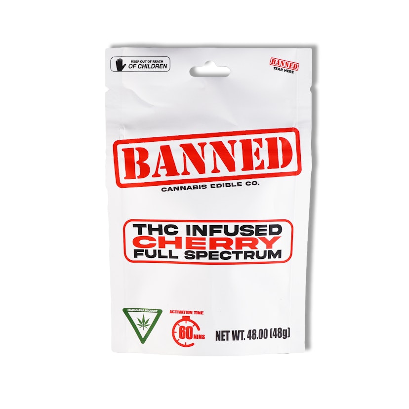 BANNED | 200mg Gummies | Cherry