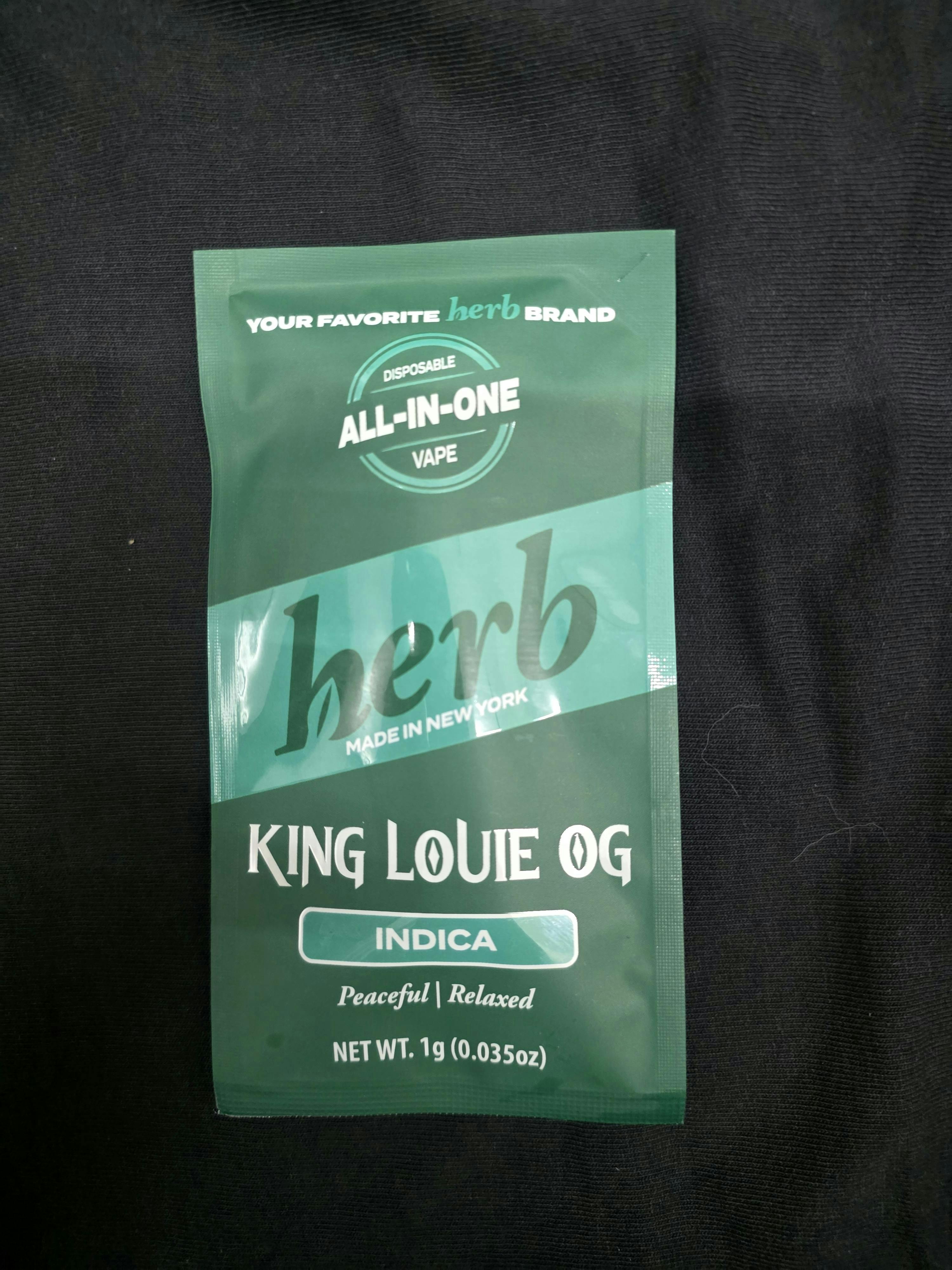 HERB King Louie OG Vape