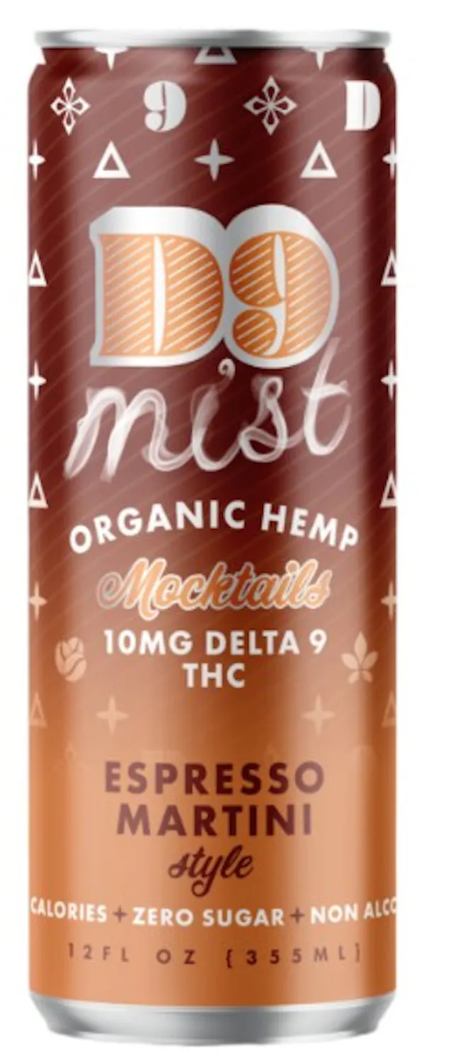 D9 Mist Beverage Espresso Martini 12oz/10mg (hybrid, drinks, 0.28g)