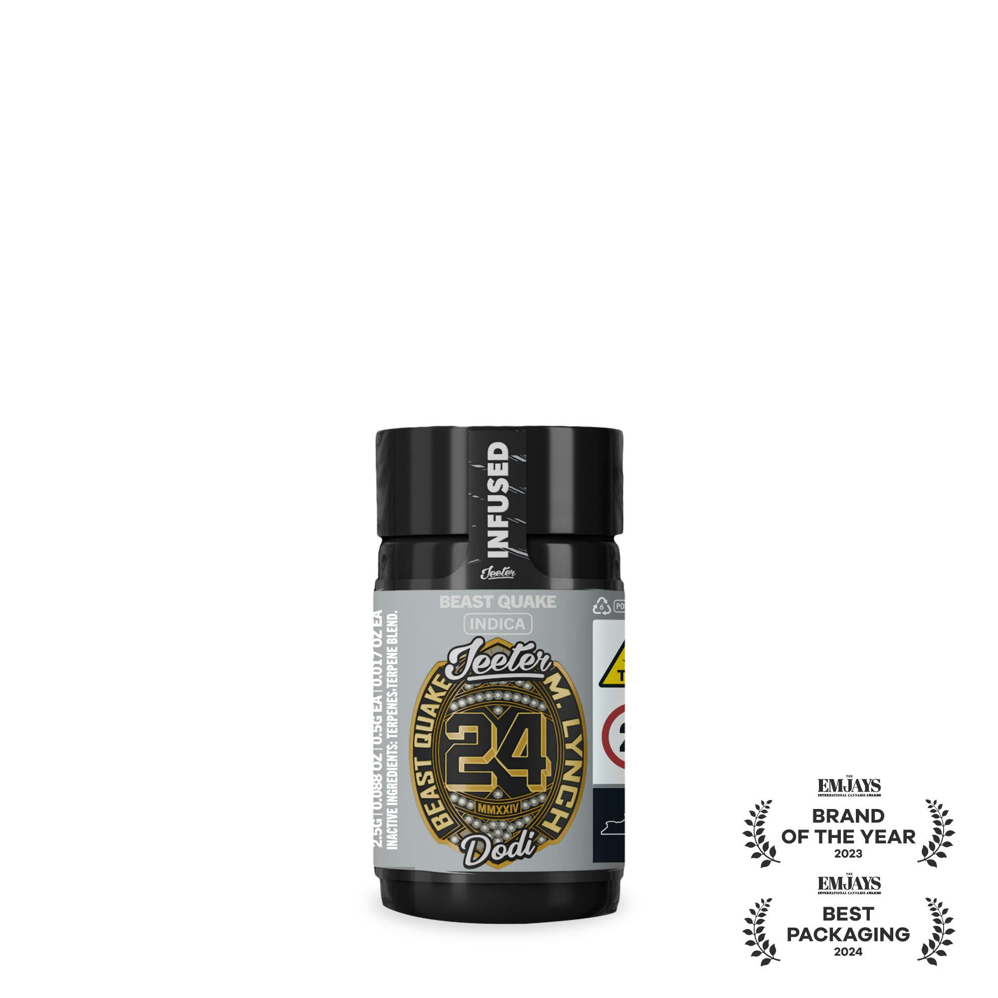 Jeeter | Beast Quake (Super Bowl Edition) | Infused | 5pk | 2.5g